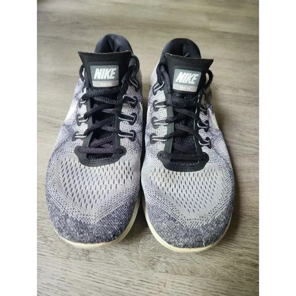 Nike Free rn flyknit running sneakers gym athletic athleisure workout men 8.5 - Picture 3 of 8